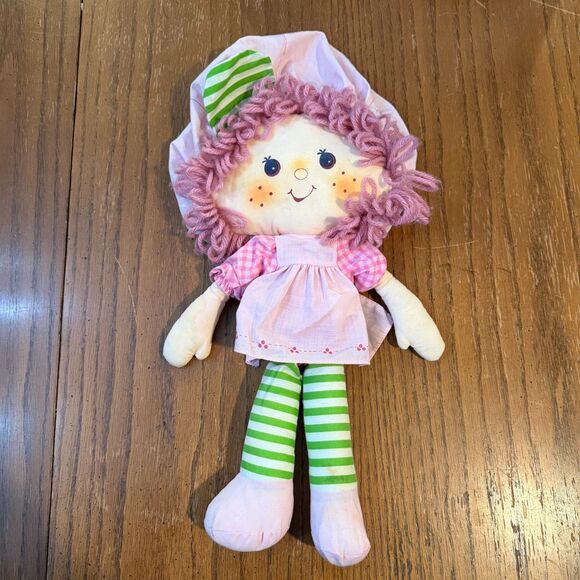 Kenner Other - Vintage Strawberry Shortcake Raspberry Tart Doll 1981 Kenner Plush Rag Doll 15"